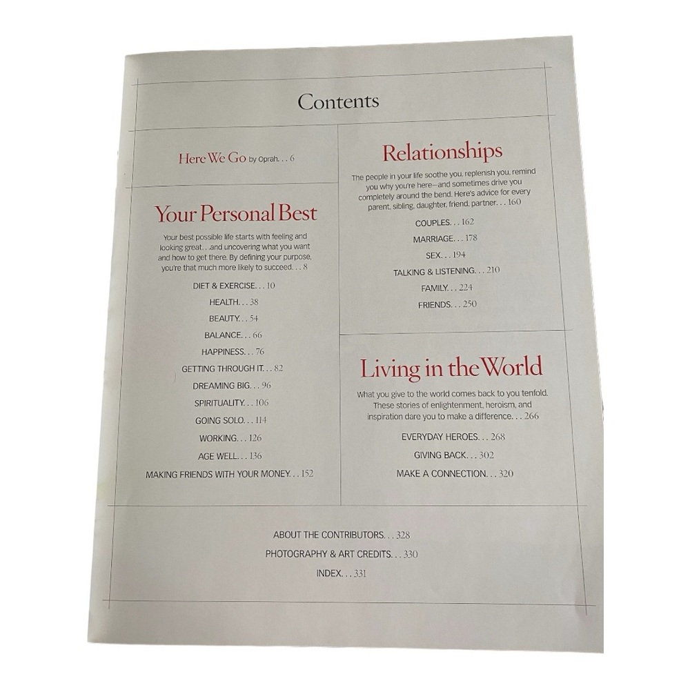 Hardcover book O’s Guide to Life. Oprah Winfrey. Copyright 2007. 335 pages - Picture 5 of 6